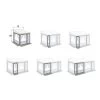 Fiamma Privacy Room / Caravanstore ZIP XL Frontpanel Für Markisenvorzelte 20 Cm -Zelt im Freien 347217 2244277