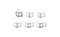 Fiamma Privacy Room / Caravanstore ZIP XL Frontpanel Für Markisenvorzelte 20 Cm -Zelt im Freien 347229 2244340