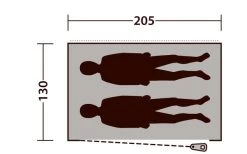 Outwell Freistehendes Innenzelt Blau -Zelt im Freien 439200 3116115