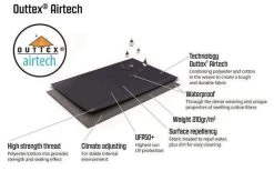 Outwell Hayward Lake 4ATC Tunnelzelt -Zelt im Freien 487850 3587299