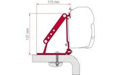 Fiamma Kit Roof Adapter F45/F70