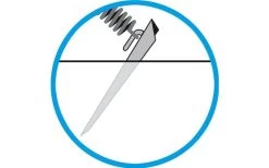 Brunner Stabilizer Kit Universal Dachabspannungs-Set -Zelt im Freien 536122 3658535