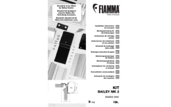 Fiamma Kit Bailey MK Markisenadapter Für Fiamma F45 MK 1 -Zelt im Freien 561722 3711803
