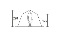 DWT Steilwandzelt Villa 6 -Zelt im Freien 56252 114514
