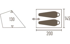 Zelt im Freien 7 Tambu Yano Autodachzelt Für 2 Personen Braun