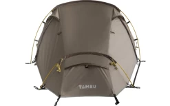 Tambu Natuna 2 Personen Trekking Tunnelzelt Braun -Zelt im Freien 575951 3933663