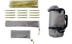 Tambu Binodana 2 Personen Trekking Kuppelzelt Braun -Zelt im Freien 575979 3936067