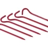 MSR Hook Stakes Kit Zeltheringe Rot 1 Teilig -Zelt im Freien 624115 4358643