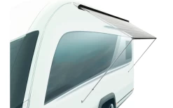 Fiamma CaravanStore XL 310 Sackmarkise Deep Black Tuchfarbe Royal Grey 310 Cm -Zelt im Freien 659853 4512723