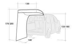 Outwell Seitenwand Upcrest 9 Outwell Seitenwand Upcrest -Zelt im Freien 670527 4588809