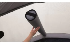 Outwell Forestville 6SA Aufblasbares Dreiraum Tunnelzelt Für 6 Personen Dunkelblau -Zelt im Freien 689874 4965902