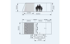 Dometic Rarotonga DA FTT 401 AIR LH Aufblasbares Driveaway Vorzelt 3 M Modell Links -Zelt im Freien 707762 4801544