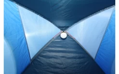 High Peak Monodome XL Freistehendes Einfachdach Kuppelzelt 4 Personen Blau/grau -Zelt im Freien 711731 4828715