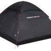 High Peak Monodome XL Freistehendes Einfachdach Kuppelzelt 4 Personen Schwarz -Zelt im Freien 733790 5033969