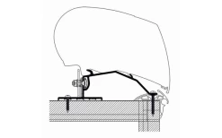 Thule Adria Caravan ≥ 2015 Markisenadapter Set