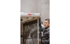 Fiamma F45s 260 Markise Für Rechtslenker VW T5/T6 Multivan/Transporter Tuchfarbe Royal Grey 260 Cm Gehäusefarbe Deep Black -Zelt im Freien 814955 5295251 1