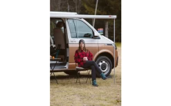 Fiamma F45s 260 Markise Für Rechtslenker VW T5/T6 Multivan/Transporter Tuchfarbe Royal Grey 260 Cm Gehäusefarbe Deep Black -Zelt im Freien 814958 5295257 1